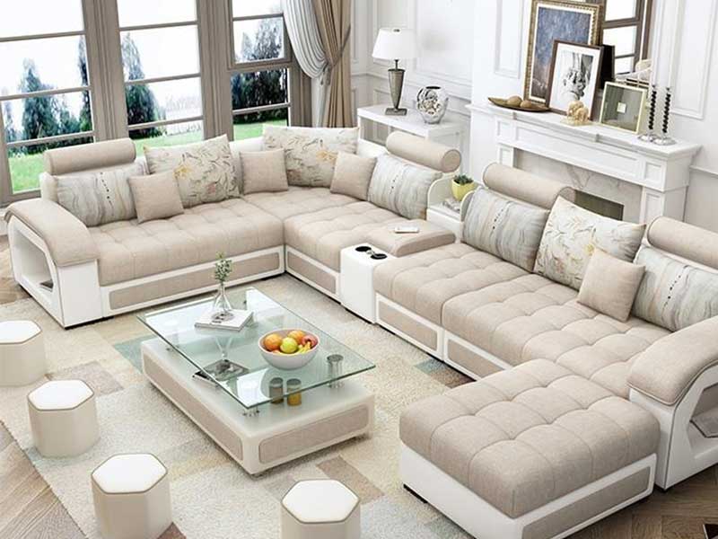 Spruce Up Your Space With A Unique U Shape Sofa Set