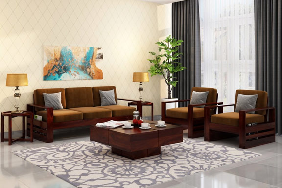 Wooden Sofa Set The Heart of Your Living Room