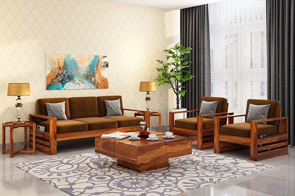 Can a Wooden Sofa Set Blend with Both Modern and Traditional Decor