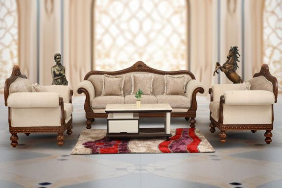 Why Are Interior Designers Falling Back In Love With The Classic Carved Sofa Set