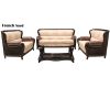 French Sued Fiberwood Sofa Set Maufacturers Wholasale Suppliers in Delhi 